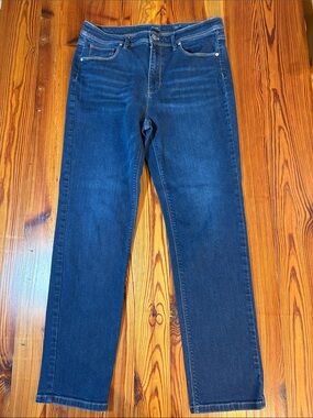 J. Jill Denim High Rise Straight Leg, Size 12